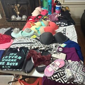 Colorful Bra and Clothing Collection